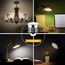 ChangM RGBW LED Lampen, 10W E27 Farbige Licht Leuchtmit RGB LED Leuchtmittel Dimmbar mit Fernbedienung, Farbwechsel Lampen LED Birnenmit 12 Farben+ Warmweiß