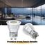 EACLL Mini GU10 LED 4000K 4.5 Watt Ersetzt 40W Halogen Leuchtmittel, 4er-Pack, Neutralweiss 330lm Birnen, AC 230V Flimmerfrei Strahler, Abstrahlwinkel 38° Spot, Nicht Dimmbar Reflektor Lampen