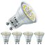 EACLL Mini GU10 LED 4000K 3.5 Watt Ersetzt 50W Halogen Leuchtmittel, 4er-Pack, Neutralweiss 385lm Birnen, AC 230V Flimmerfrei Strahler, Nicht Dimmbar Reflektorlampen, Abstrahlwinkel 120° Spot Ø35MM