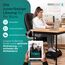 ERGOSUND Fußstütze Schreibtisch [TESTSIEGER] Premium Schaumstoffkern, Höhenverstellbare Fußbank [rutschfest] Ergonomische Fußablage Schreibtisch, Homeoffice Büro Zubehör Fußhocker Footrest Fussstütze