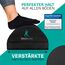 ERGOSUND Fußstütze Schreibtisch [TESTSIEGER] Premium Schaumstoffkern, Höhenverstellbare Fußbank [rutschfest] Ergonomische Fußablage Schreibtisch, Homeoffice Büro Zubehör Fußhocker Footrest Fussstütze