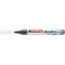 edding 5100 Acrylmarker medium - grau - 1 Acrylstift wasserfest - mittlere Rundspitze 2-3 mm - Acryl Farben zum Malen auf Leinwand, Malpapier und Holz - Acrylstifte für Steine