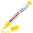 edding 4500 Textilmarker - gelb - 1 Stift - Rundspitze 2-3 mm - Textilstifte waschmaschinenfest (60 °C) zum Stoff bemalen - Stoffmalstift