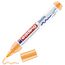 edding 4500 Textilmarker - hell-orange - 1 Stift - Rundspitze 2-3 mm - Textilstifte waschmaschinenfest (60 °C) zum Stoff bemalen - Stoffmalstift