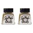 Winsor & Newton 1005283 Drawing Inks - Zeichentusche für Kalligraphen, Illustratoren, Grafikern, Künstler - wasserbeständige Farben, herrvorragender Transparenz, 14ml Flasche - Gold (Packung mit 2)