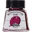 Winsor & Newton 1005542 Drawing Inks - Zeichentusche für Kalligraphen, Illustratoren, Grafikern, Künstler - wasserbeständige Farben, herrvorragender Transparenz, 14ml Flasche - Purpur