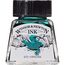 Winsor & Newton 1005692 Drawing Inks - Zeichentusche für Kalligraphen, Illustratoren, Grafikern, Künstler - wasserbeständige Farben, herrvorragender Transparenz, 14ml Flasche - Viridian