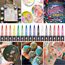 Acrylstifte für Steine Wasserfest-12 Farben Nail Art Marker ostereier zum bemalen für Lettering, Kartenherstellung, Rock Malerei, Stein, Keramik, Glas, Holz, Leinwand, Metall, DIY Kunsthandwerk