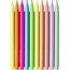FABER-CASTELL 155312 - Grip Fasermaler Neon & Pastell, 10er Etui