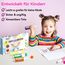 Ohuhu Bingo Dabbers, 8 Farben Auswaschbar Dot Marker für Kinder (40 ml) mit einem leeren 30 Seiten Kinder Activity Book für Vorschule ungiftig Wasser-basierte Punkt-Kunstmarker