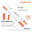 Shuttle Art Dual Brush Pen Set, 120 bunte Filzstifte doppelköpfige Pinselstifte mit weicher Spitze, Aquarellstifte mit zwei Arten von Schreibfedern Fasermaler (1-2mm) & Fineliner(0,4mm), doppelseitig