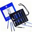 DEHUA ART Zeichenstifte und Skizzen-Set Professionelles 20-teiliges Zeichen mit tragbarer Tasche Skizzierstifte Zeichenkunst Werkzeug-Kit (Blau)