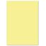Kangaro - Tonpapier Pastell Gelb DIN A4-120g/m² FSC mix – 100 pack - Briefpapier Bastelpapier DIY