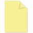 Kangaro - Tonpapier Pastell Gelb DIN A4-160g/m² FSC mix – 50 pack - Briefpapier Bastelpapier DIY