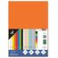 kangaro - Tonpapier Orange DIN A4-160g/m² FSC mix – 50 pack - Briefpapier Bastelpapier DIY, K-0039-055, 29.7x21x1