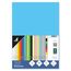Kangaro - Tonpapier Azurblau DIN A4-160g/m² FSC mix – 50 pack - Briefpapier Bastelpapier DIY