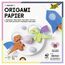 folia 8970 - Faltblätter 20 x 20 cm, 70 g/qm, 500 Blatt sortiert in 10 intensiven Farben - ideal zum Papierfalten und für andere kreative Bastelarbeiten