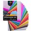OfficeTree 150 x Glitzerpapier zum Basteln A4 – 20 Farben 250g/m² - Glitzer Papier A4 Bunt - Glitzer Bastelpapier - Glitzer Karton zum Basteln und Gestalten