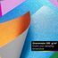OfficeTree 100 x Glitzerpapier zum Basteln A4 – 20 Farben 250g/m² - Glitzer Papier A4 Bunt - Glitzer Bastelpapier - Glitzer Karton zum Basteln und Gestalten