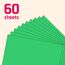 60 Stück, 230gsm - A4 Tonkarton Grün, Tonpapier Karton Bastelkarton Fotokarton Pappe