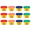 Play-Doh Partydosen 12er-Pack, Knetmasse in verschiedenen Farben (je 28 g pro Dose), Bastel-Set für Mädchen und Jungen ab 3 Jahren, für Kinderpartys, Schule