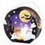 folia 68102 - Laternen - Bastelset, Gespenst, inklusive Laternenstab und LED-Licht, Medium (Packung mit 2)