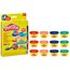 Play-Doh Partydosen 12er-Pack, Knetmasse in verschiedenen Farben (je 28 g pro Dose), Bastel-Set für Mädchen und Jungen ab 3 Jahren, für Kinderpartys, Schule