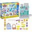 Play-Doh Kitchen Creations Knetspaß Café, Bastel-Set mit Spielzeug-Kaffeemaschine mit 20 Accessoires und 8 Dosen zweifarbige Knete, kreatives für Kinder ab 3 Jahren