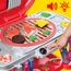 Play-Doh Grillparty Spielzeug, Grill-Station mit Formen, Accessoires und 6 Dosen Knete zum Basteln, Grillen und Kochen, Küchenspielzeug, Bastelset und spannende ab 3 Jahren
