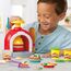 Play-Doh Kitchen Creations Pizzabäckerei, 4 x 57g Dosen und 2 x 28g Dosen Knetmasse, Bastel-Set mit Küche und Werkzeuge zum Backen und kreativen Spielen, für Kinder ab 3 Jahren