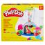 Play-Doh Smoothie Mixer, Bastelset mit Küche, 2 x 57g & 3 x 28g Dosen Bunte Knete für Zutaten, kreatives Spielen für Kinder ab 3 Jahren