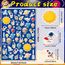 JULBEAR Weltraum Sticker, 300 Stück Universum Planeten Sticker Astronaut Planeten Moosgummi Aufkleber für Kindergeburtstage Scrapbooking Schultüte Weltraum Bastelset Weltraum Kinder