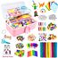3000 Stück Bastelset Kinder DIY Basteln Bastelkoffer Bastelbedarf Material Set mit Pfeifenreiniger Kulleraugen Kreativ Scrapbooking Bastelbox Bastelsets für Mädchen Jungen 4 5 6 7 8 Jahre Geschenk