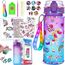 Einhorn Geschenke für Mädchen 5 6 7 8 9 Jahre: Trinkflasche Bastelset Kinder ab 5 6 Spielzeug Mädchen 6-10 Jahre Wasserflasche Basteln Diamond Painting Kinder ab 6 8 9 10 12 Geburtstag Geschenkideen