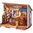 RoWood DIY Miniatur Haus Puppenhaus mit Licht, DIY Mini Holz Haus Modell Set, Bastelset Geburtstag Geschenke für Erwachsene Frauen Mädchen - Kikis Magisches Emporium