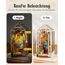 ROWOOD Book Nook Kit Gartenhaus, DIY Booknook Diorama Buchstütze Modellbausatz 3D Puzzle Aus Holz - Miniatur Haus Kit Bastelset Geschenke