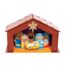 Baker Ross FC248 Bastelset Holzkrippe, Holzbasteln für Kinder zum Dekorieren und Ausstellen, Kreiere deine eigenen Weihnachtsdekorationen, 2 Stück (Packung mit 2)