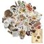 110 Stück Vintage Aufkleber, Aesthetic Kindle Aufkleber, für Journaling Fotoalbum Scrapbooking Stickers, DIY Basteln Aesthetic Deko