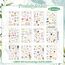 DPKOW JGA Sticker Hochzeit Gästebuch 12 Bögen, Fotoalbum Aufkleber JGA Hochzeit Scrapbook Bullet Journal Stickers Liebe Love Wedding Deko Hochzeit JGA Aufkleber Junggesellinnenabschied, Glitzer