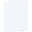 Herlitz Flipchartblock 65 x 98cm 20 Blatt, 80g/m² FSC Mix (Blanko - 2 Blöcke je 20 Blatt)