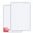 Conipa® - 5 x Flipchart Papier Block 68x99 cm weiß (KARIERT) 80 g/qm - 5 Flipchart-Blöcke à 20 Blatt - Whiteboard-Papier für Charts & Meetings (5 Blöcke Kariert)
