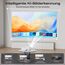 Smart Beamer【Whale TV】mit Elektrischer Fokus/Trapezkorrektur, 20000LM 1080P Full HD WiFi 6 Bluetooth 5.2 Mini Beamer Heimkino, Mini Projektor mit EIN-klick-Nutzung von Netflix/YouTube/D+