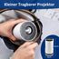 Mini Beamer 4K Unterstützt Android 11,Beamer Handy Outdoor 180°Drehbarer,Mini Projector 5G WiFi 6 BT 5.0,130 Zoll Geeignet für Telefon/PC/HDMI USB,Smart Projector für Handy Phone/TV Stick/Laptop/HDMI