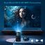 YEEFON Beamer, 4K FHD Mini Tragbarer Projektor, Unterstützt Android 11.0 5G WiFi 6 BT 5.0, Automatische Trapezkorrektur, 150 Zoll, 360-Grad-Flip Smart Beamer, für Phone/PC/Laptop/TV