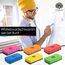 OfficeTree 6x Whiteboard Schwamm Magnetisch - 6 Farben - trocken Whiteboardreiniger entfernt Schrift und Zeichnungen - Tafelwischer - Magnetschwamm - Tafellöscher - Schwamm Whiteboard Eraser