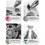 Beldray BEL01732TTVDE Titanium 14 in 1 Dampfreiniger Mopp – Mehrzweck-Handdampfer, 350 ml, Flexi-Scharnier, chemiefrei, Fensterreiniger, zusätzliche Düsen und Mopppads enthalten, 1300 W