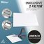 McFilter I 10 Staubsaugerbeutel kompatibel mit Siemens VSQ5X1230 Q5.0 extreme SilencePower Staubsauger (Serie Q 5.0), 5-lagiger Beutel mit Hygieneverschluss, Typ BS 217m inkl. Filter