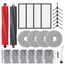 24 Stück Qrevo Master Zubehör kompatibel mit Roborock Qrevo Master/Qrevo Slim Rboter-Staubsauger, 2 Rollenbürste, 4 HEPA-Filter, 6 Staubbeutel, 4 Wischtücher, 6 Seitenbürsten