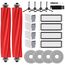 20pcs Q Revo Zubehör kompatibel mit Roborock Q Revo Rboter-Staubsauger, 2 Rollenbürste, 4 HEPA-Filter, 4 Staubbeutel, 4 Mikrofaser-Pads, 4 Seitenbürsten, 1 Schraubendreher