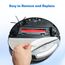 6 Stück Wischtücher für Roborock Q5 Pro/Q5 Pro+/Q8 Max/Q8Max+/S5/S5 Max/S6/S6 Pure/S6 MaxV/Q7/Q7Max Roboter Saugroboter, Wiederverwendbar und Waschbar Ersatztuch